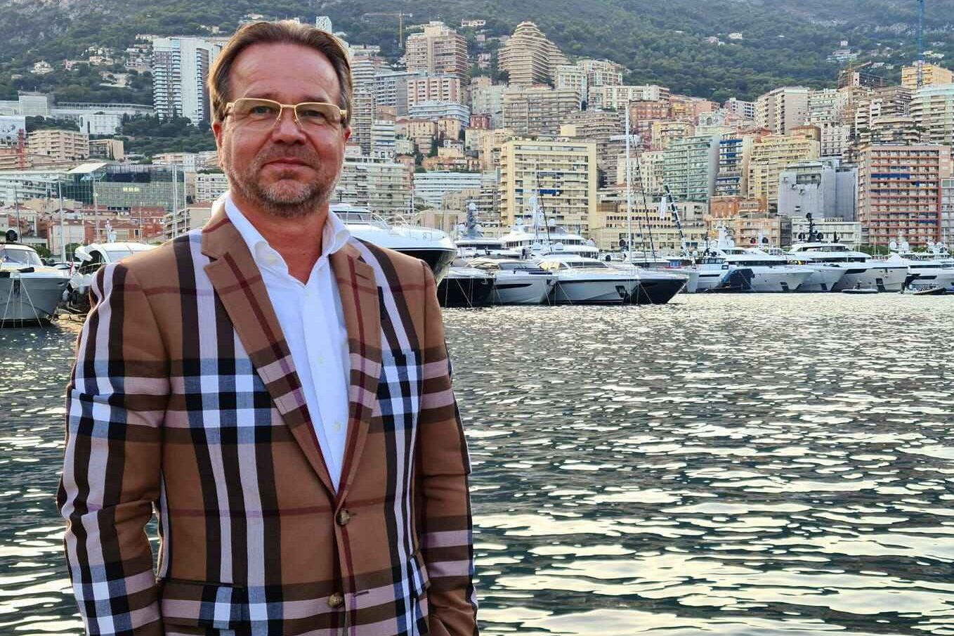 The Millionaire Magician at a Burberry event in Monaco